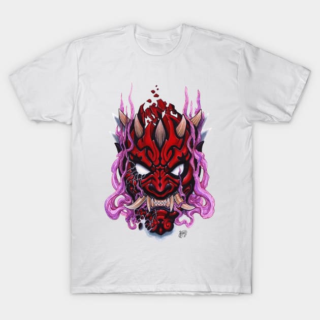 Sith Rage T-Shirt by J.Giner Illustration